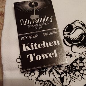 Just married kitchen towel